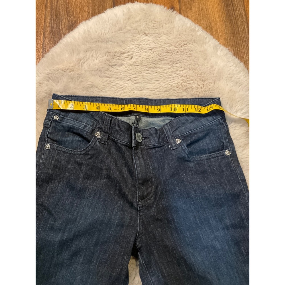 Kut From The Kloth Nicole Bermuda Shorts‎ Size 4 Dark Wash - Picture 4 of 8